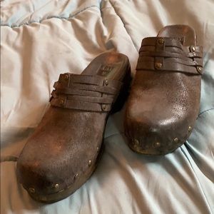 Frye Clara Stud Clogs